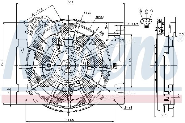 Nissens 85186