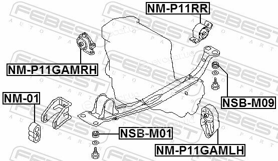 Febest NM-P11GAMLH