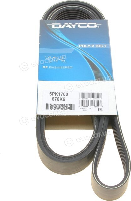 Dayco 6PK1700