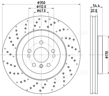 Hella Pagid 8DD 355 122-541