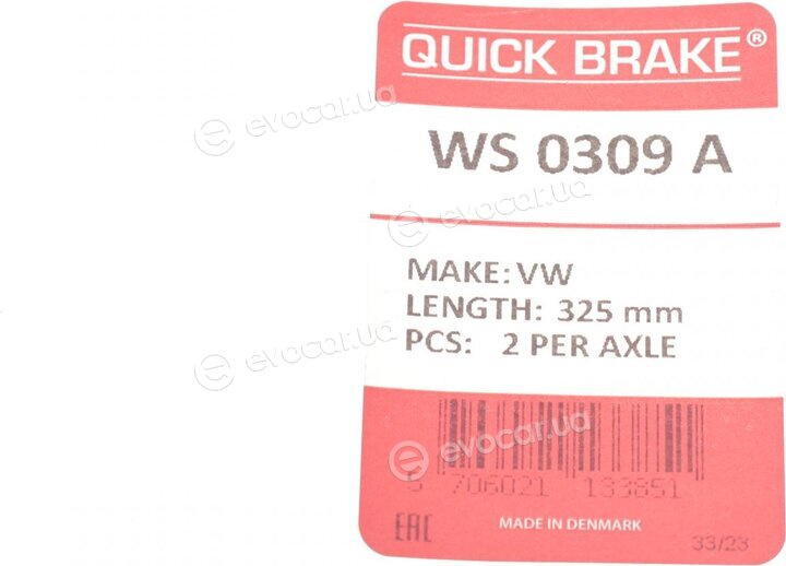 Kawe / Quick Brake WS 0309 A