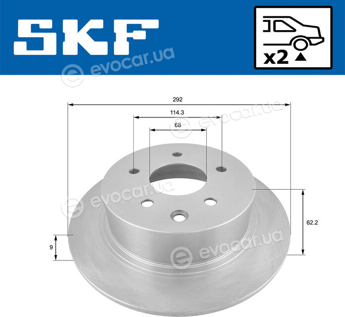 SKF VKBD 90263 S2
