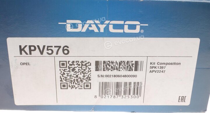 Dayco KPV576