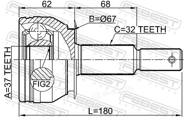 Febest 0210-R51R37