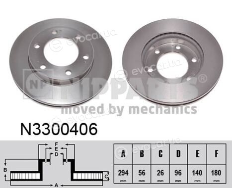 Nipparts N3300406