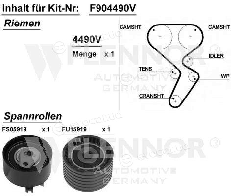 Flennor F904490V