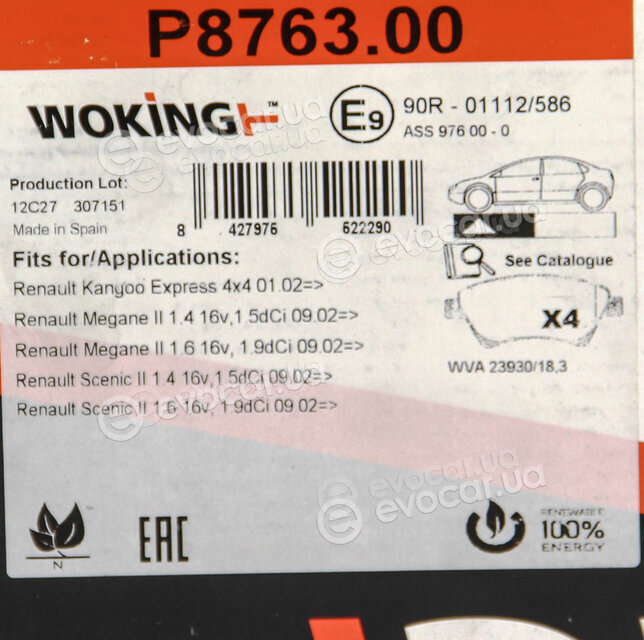 Woking P8763.00