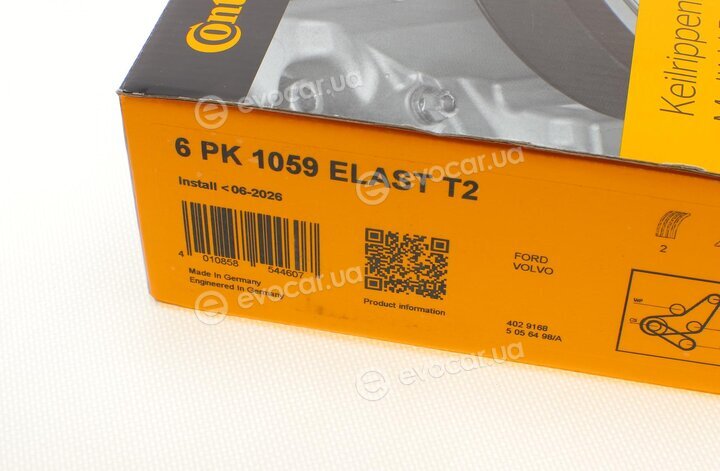 Continental 6PK1059 ELAST T2