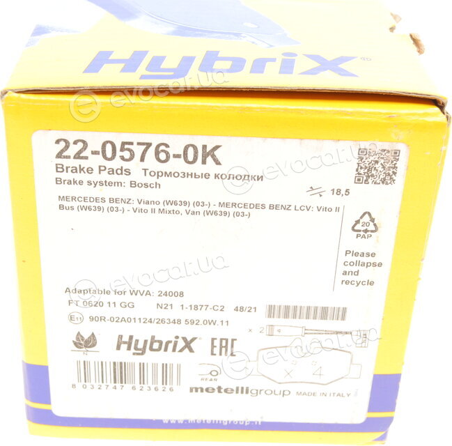 Metelli 22-0576-0K