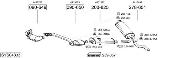 Bosal SYS04333