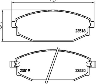 Hella Pagid 8DB 355 009-961