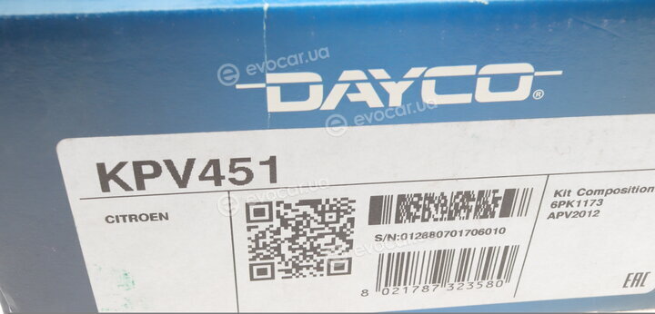 Dayco KPV451