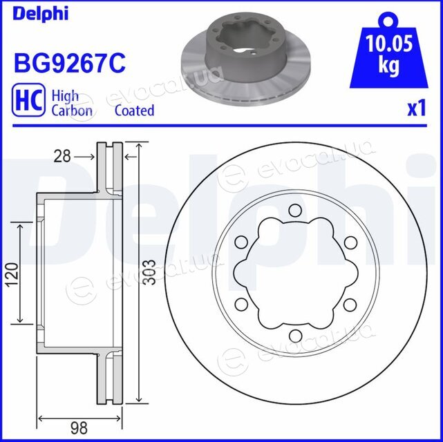 Delphi BG9267C