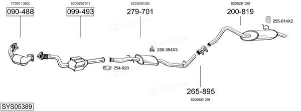 Bosal SYS05389