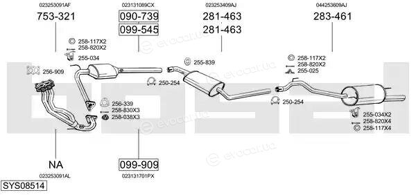 Bosal SYS08514