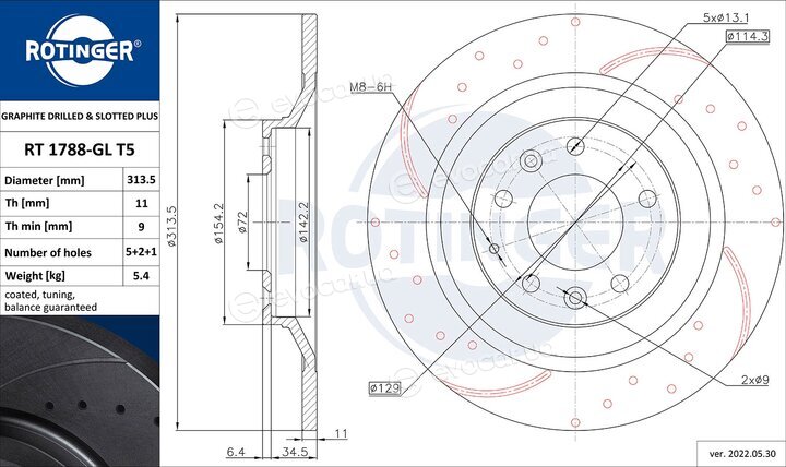 Rotinger RT 1788-GL T5