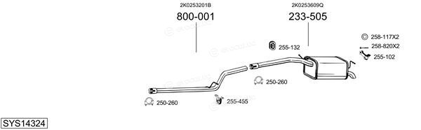 Bosal SYS14324