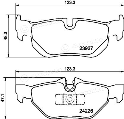 Hella Pagid 8DB 355 011-301