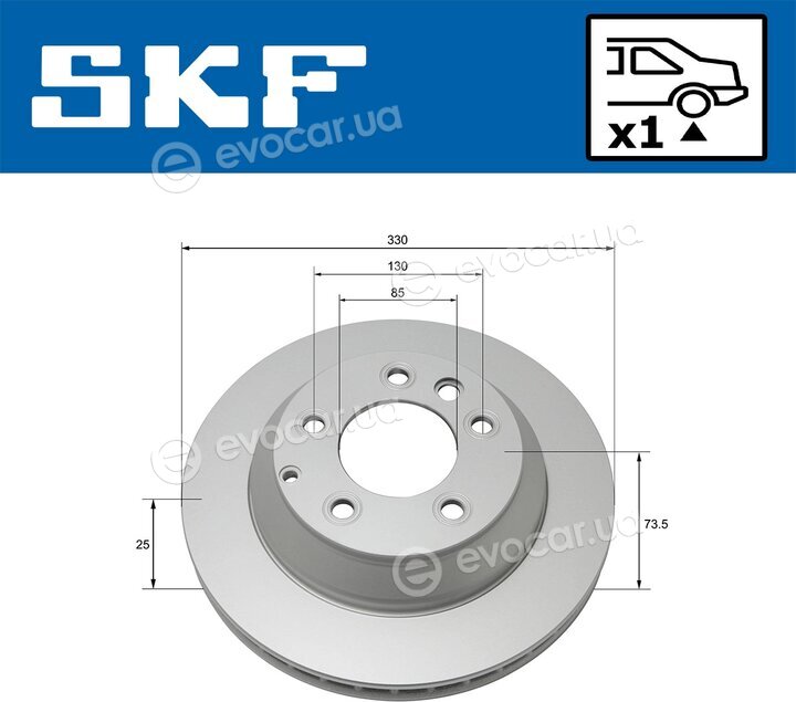 SKF VKBD 90136 V1