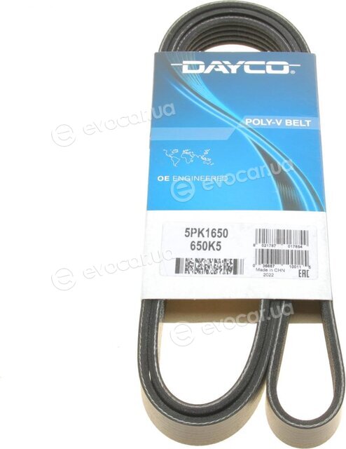 Dayco 5PK1650