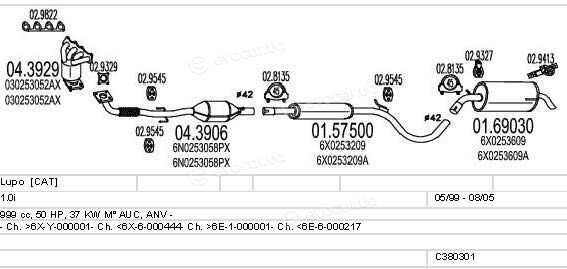 MTS C380301003154