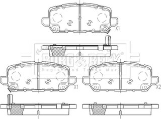 Borg & Beck BBP2607