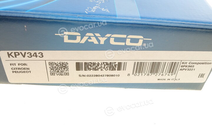 Dayco KPV343
