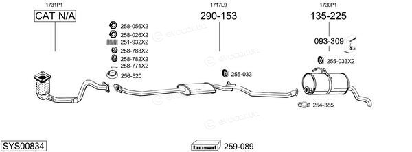 Bosal SYS00834