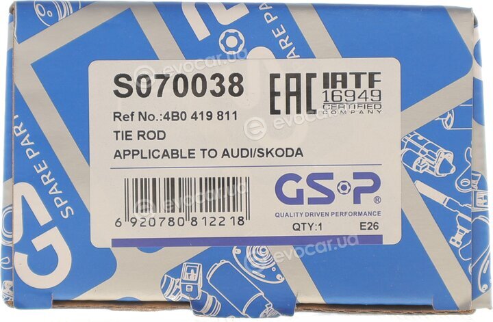 GSP S070038