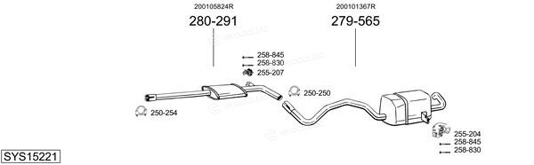 Bosal SYS15221