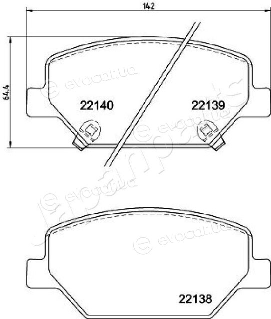 Japanparts PA-0418AF