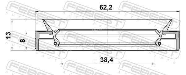 Febest 95MEY-40620813C