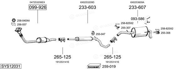 Bosal SYS12031