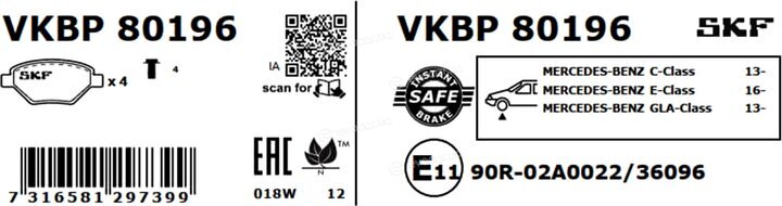 SKF VKBP 80196