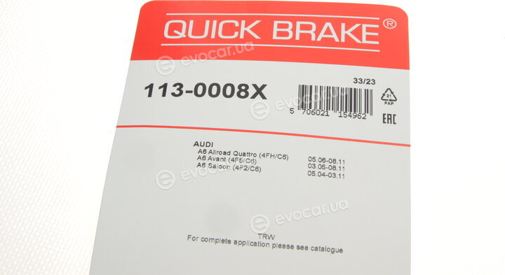 Kawe / Quick Brake 113-0008X