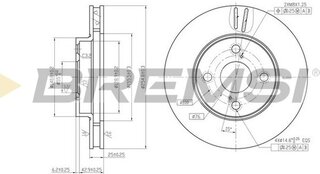 Bremsi CD7294V