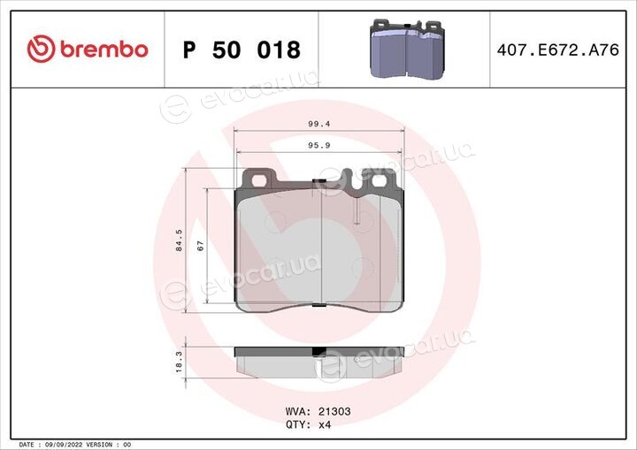 Brembo P 50 018