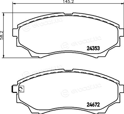 Hella Pagid 8DB 355 012-381