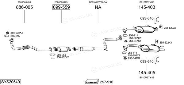 Bosal SYS20549