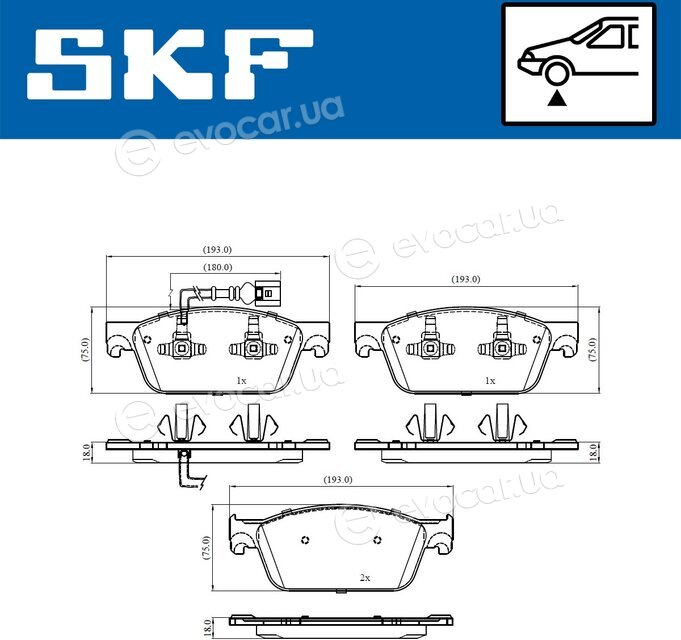 SKF VKBP 80445 E