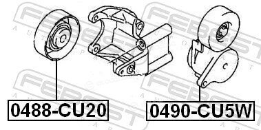 Febest 0488-CU20