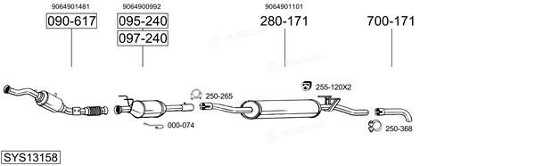 Bosal SYS13158