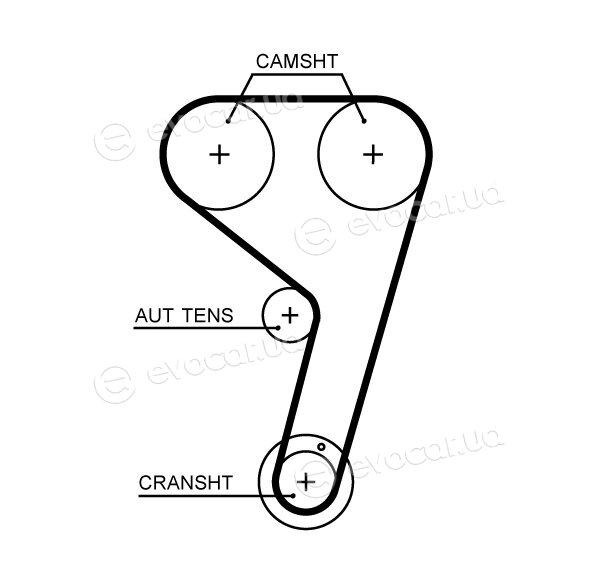 Gates K02T354HOB