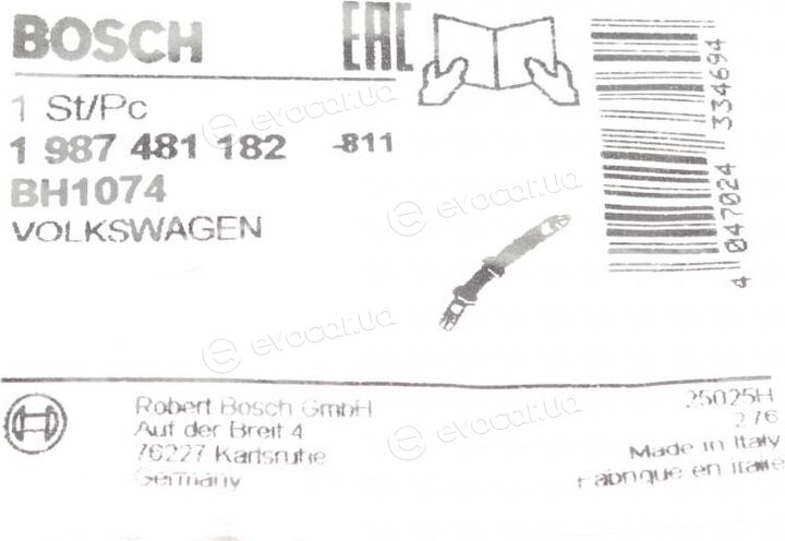 Bosch 1 987 481 182