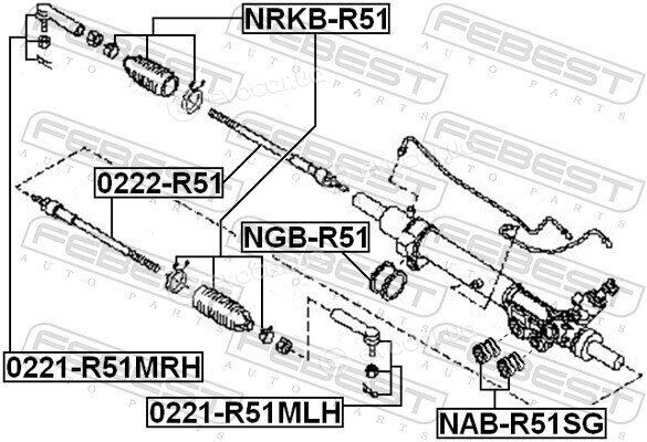 Febest NAB-R51SG