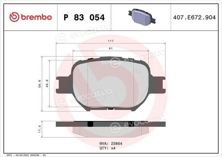 Brembo P 83 054