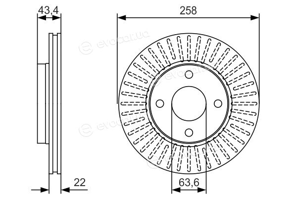 Bosch 0 986 479 R64