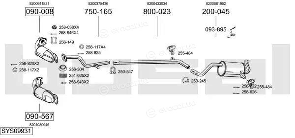 Bosal SYS09931