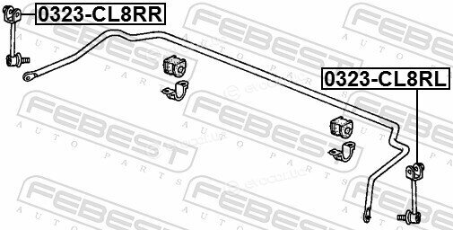 Febest 0323-CL8RL