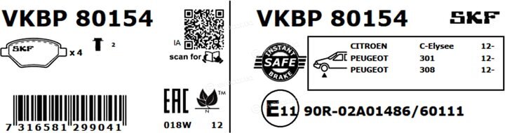 SKF VKBP 80154
